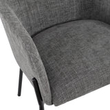 LH Home Allegra Dining Chair - Graphite