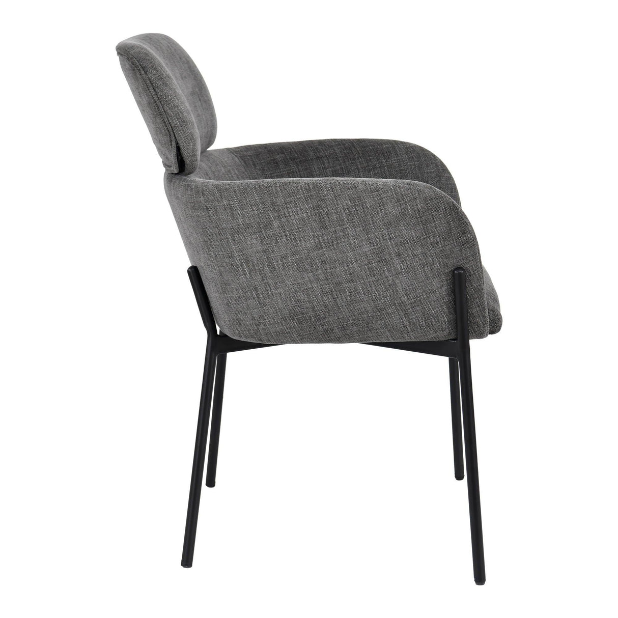 LH Home Allegra Dining Chair - Graphite