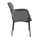 LH Home Allegra Dining Chair - Graphite