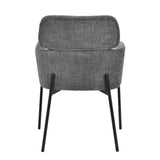 LH Home Allegra Dining Chair - Graphite