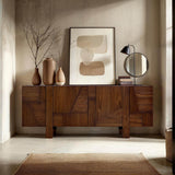 LH Home Abstract 4 Door Sideboard