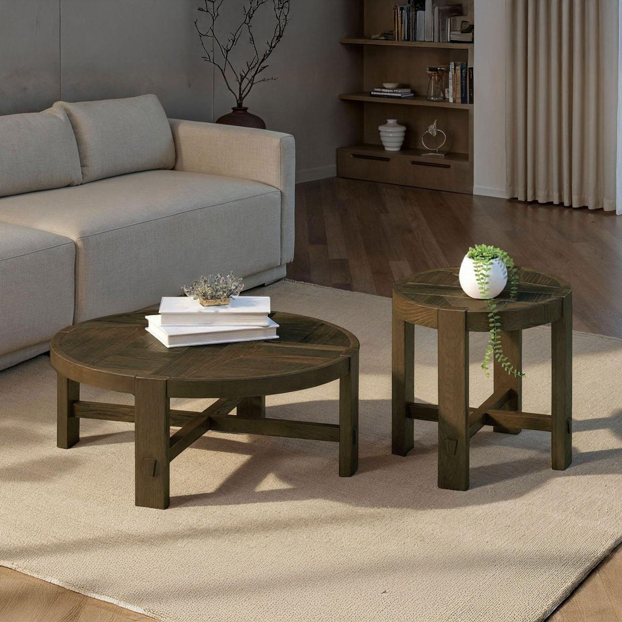 LH Home Abstract Side Table