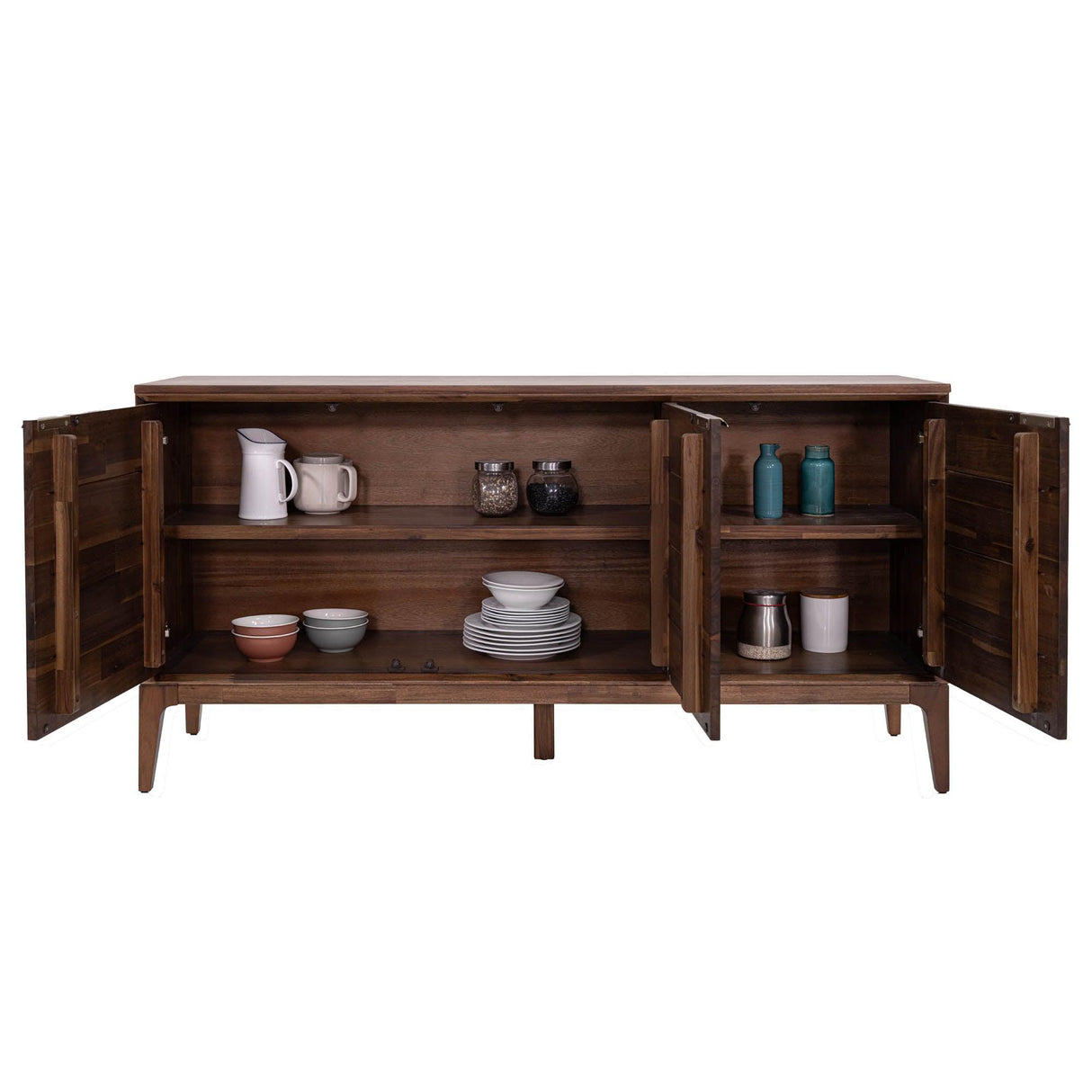 LH Home Allure Wooden 3 Door Sideboard