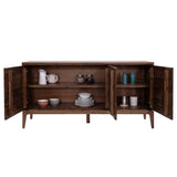 LH Home Allure Wooden 3 Door Sideboard