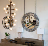 LH Home Arcadia Round Mirror 42"