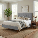 LH Home Audrey King Bed - Slate
