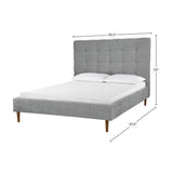 LH Home Audrey King Bed - Slate
