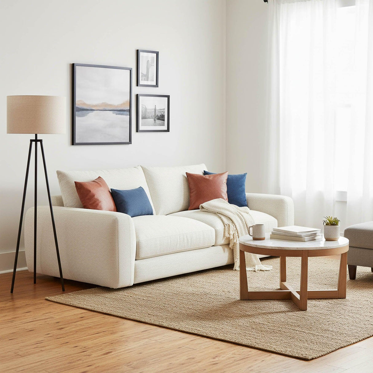 LH Home Cashmere Sofa