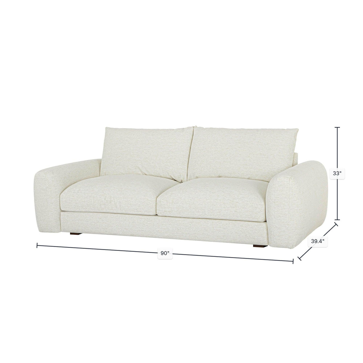 LH Home Cashmere Sofa
