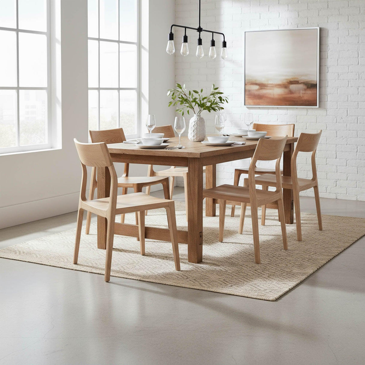LH Home Catania Dining Chair - Natural