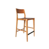 LH Home Catania Counter Stool - Warm Brown