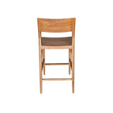 LH Home Catania Counter Stool - Warm Brown