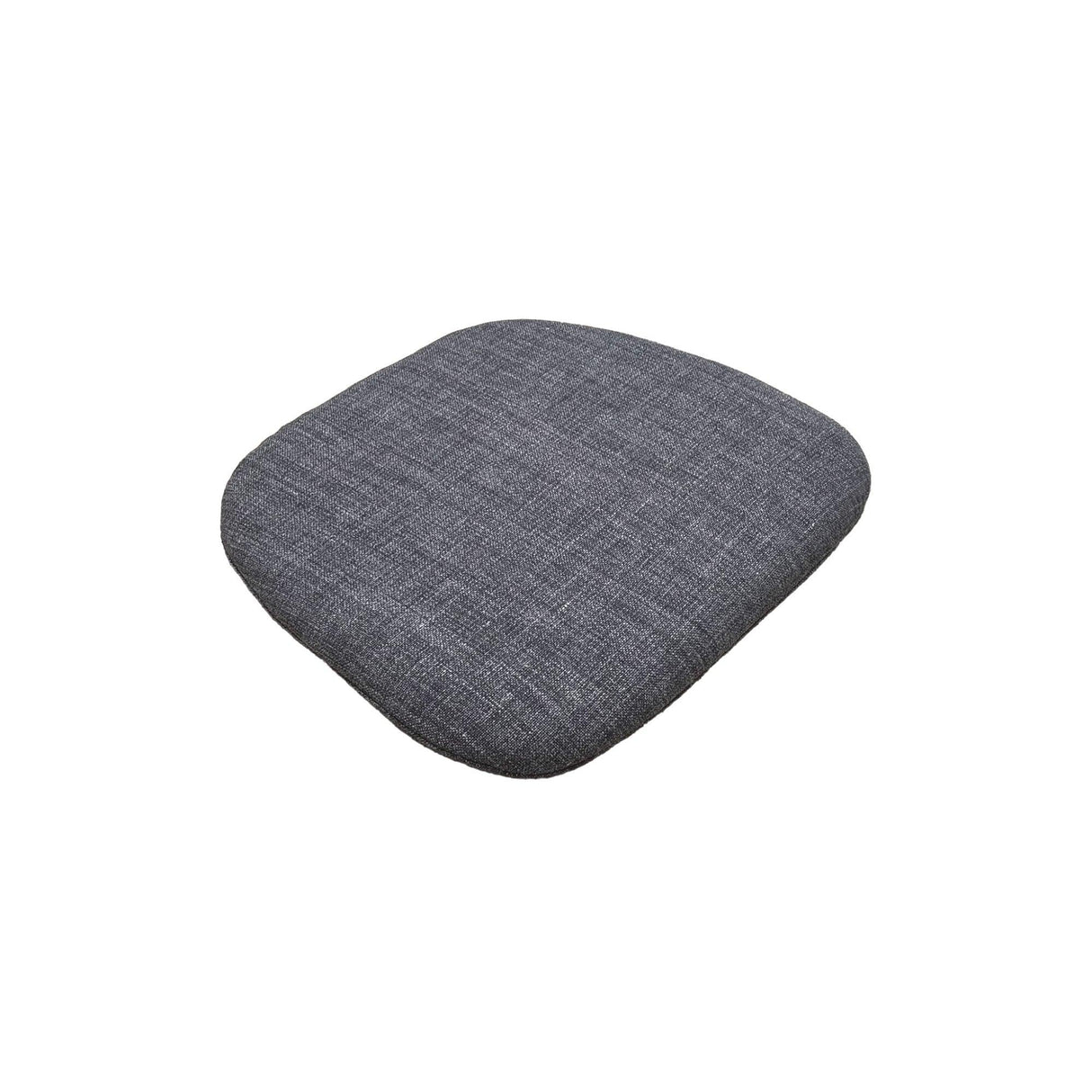 LH Home Metal Crossback Fabric Cushion Seat - Grey