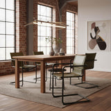 LH Home Billy Arm Dining Chair - Matcha