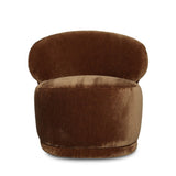 LH Home Rollo Club Chair - Distressed Velvet Bronze