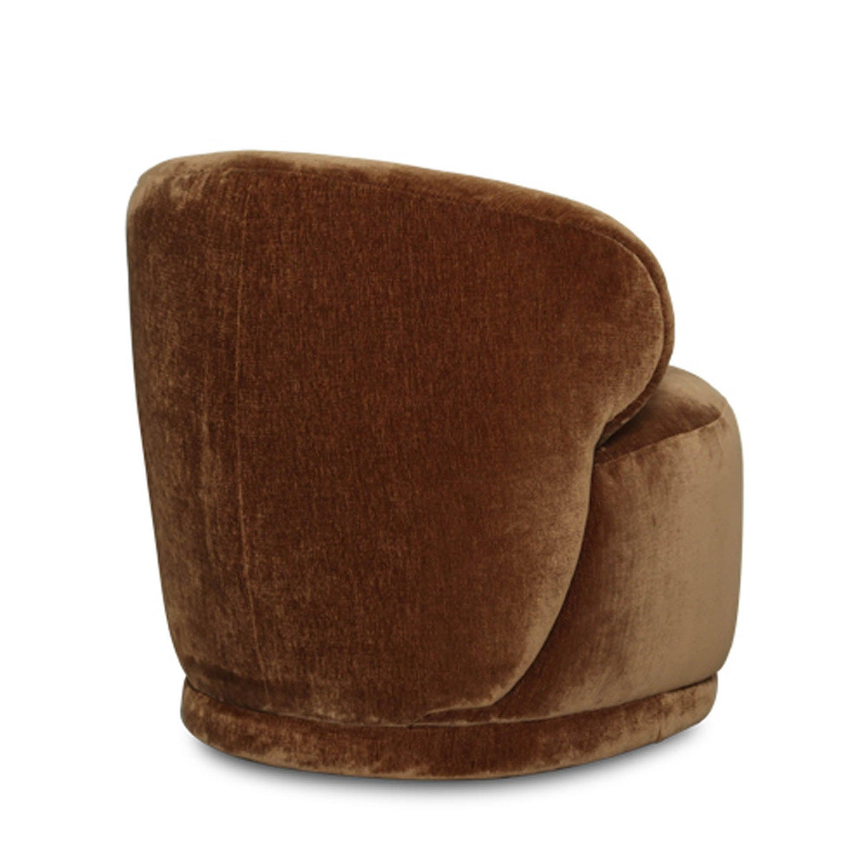 LH Home Rollo Club Chair - Distressed Velvet Bronze