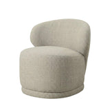 LH Home Rollo Club Chair - Twill Ivory