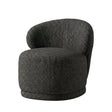 LH Home Rollo Club Chair - Twill Charcoal