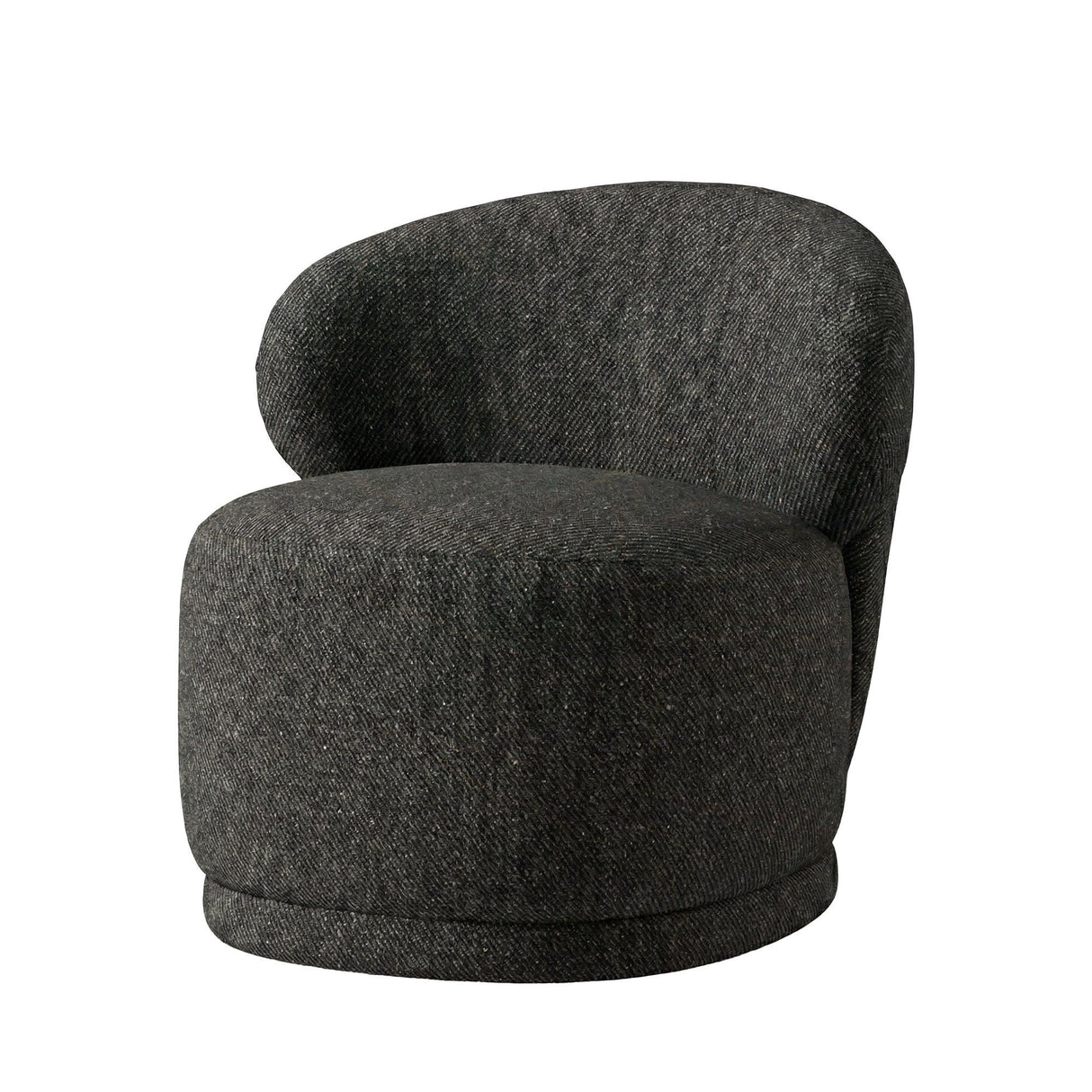 LH Home Rollo Club Chair - Twill Charcoal
