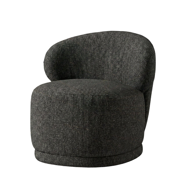 LH Home Rollo Club Chair - Twill Charcoal
