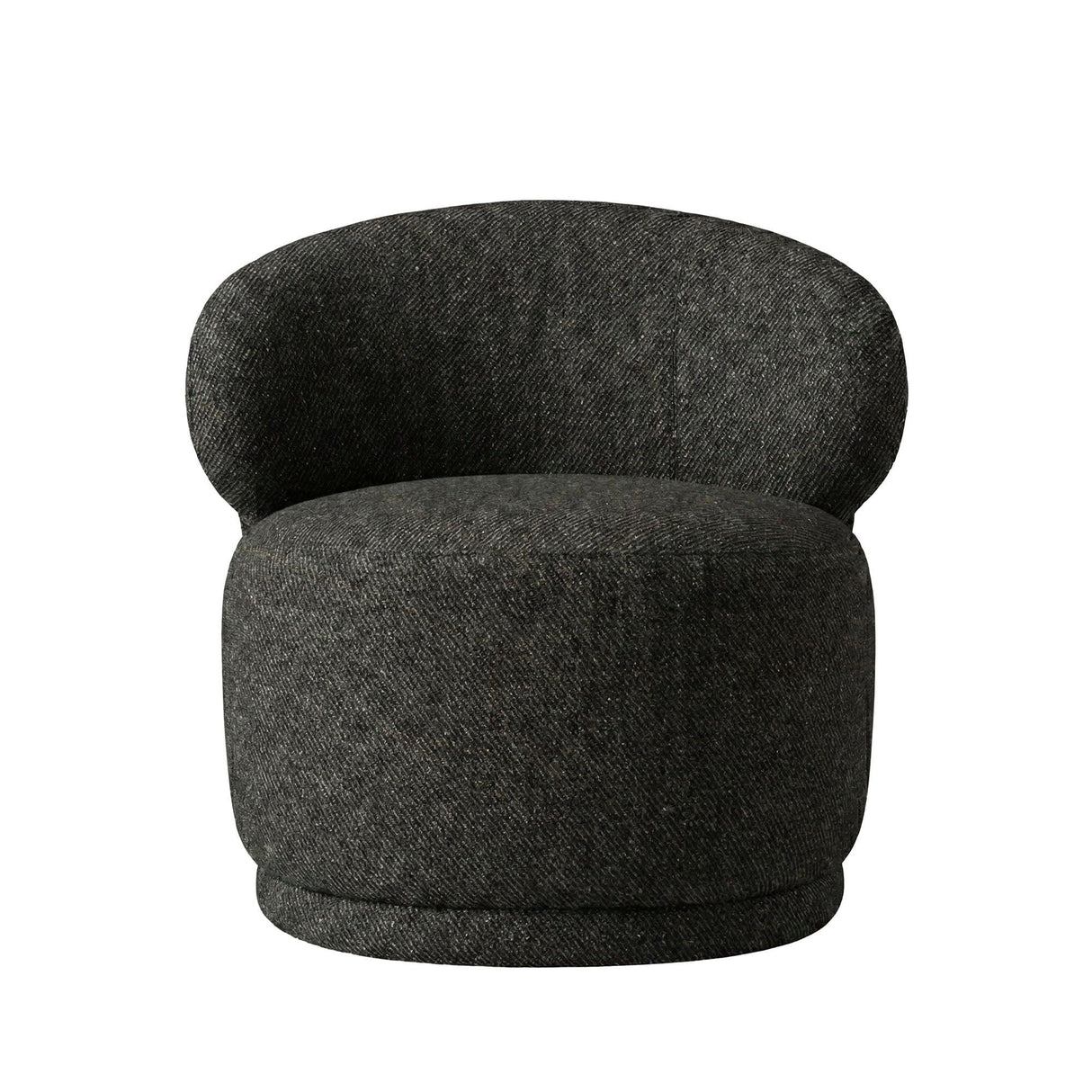 LH Home Rollo Club Chair - Twill Charcoal