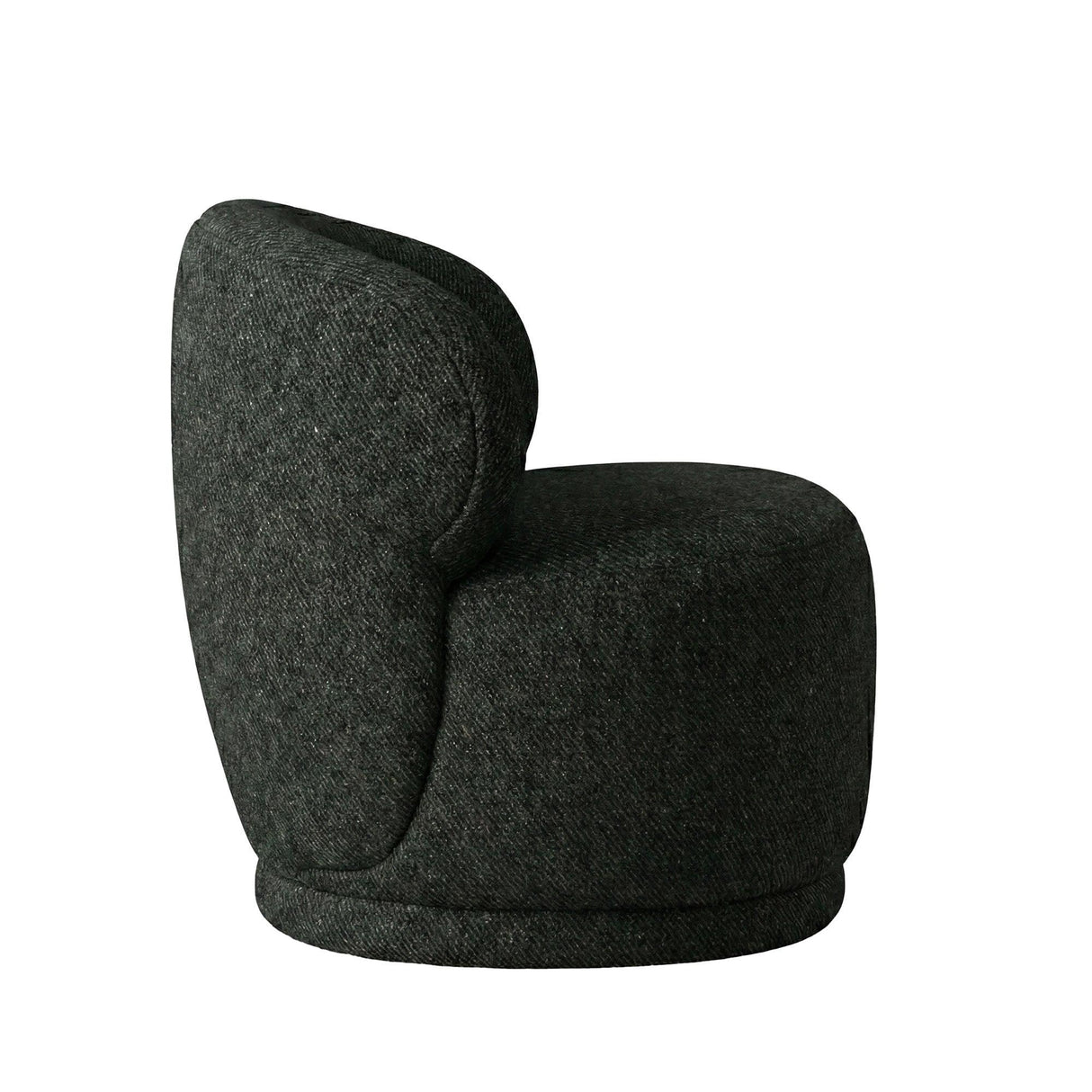 LH Home Rollo Club Chair - Twill Charcoal