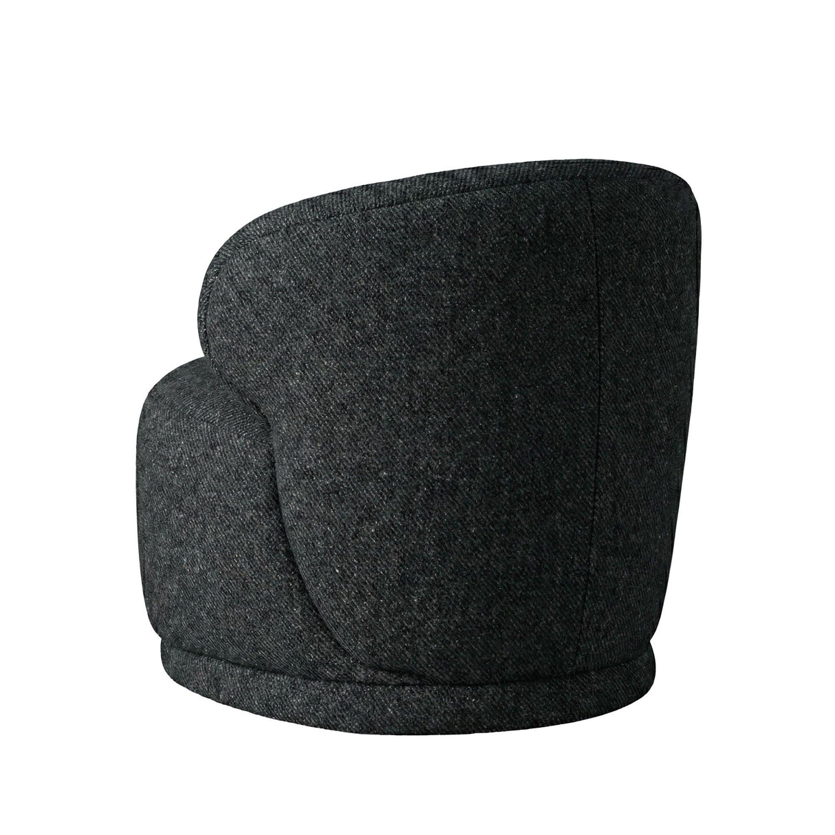 LH Home Rollo Club Chair - Twill Charcoal