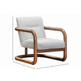 LH Home Curbside Club Chair - Ivory