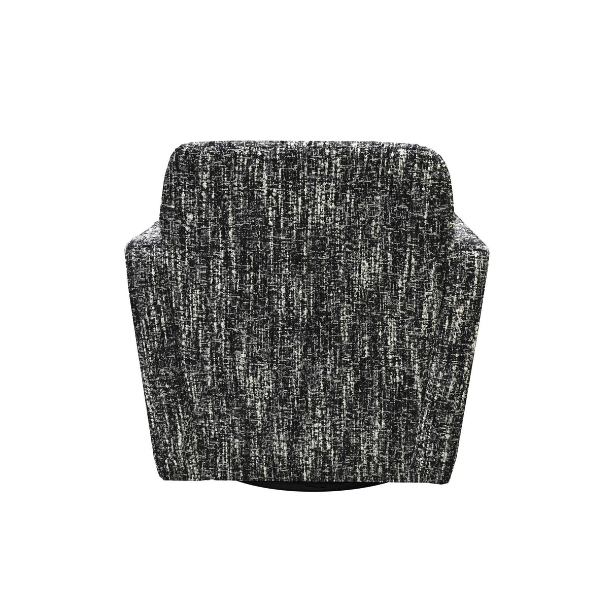 LH Home Cooper Swivel Club Chair - Chanel Black