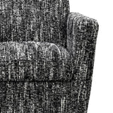 LH Home Cooper Swivel Club Chair - Chanel Black