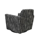 LH Home Cooper Swivel Club Chair - Chanel Black