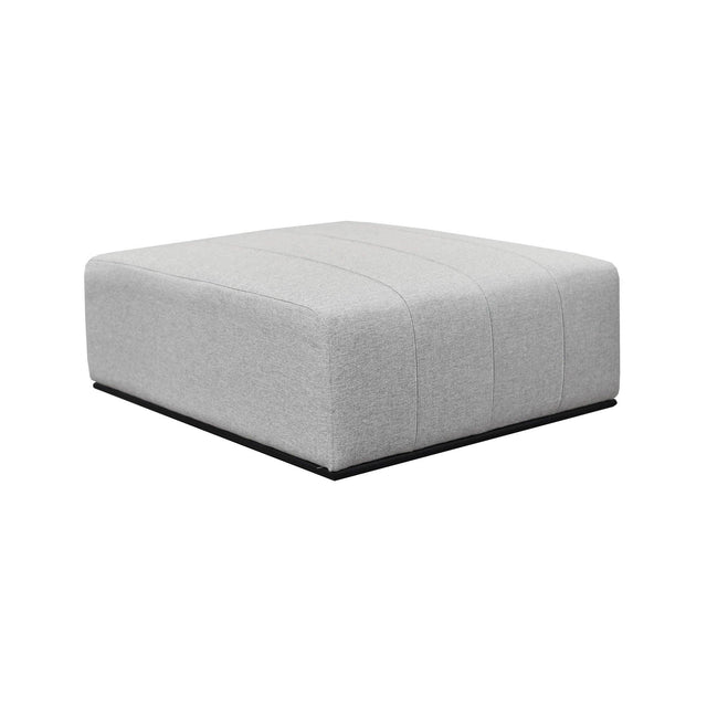 LH Home Sullivan Ottoman - Alba Stone