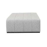 LH Home Sullivan Ottoman - Alba Stone