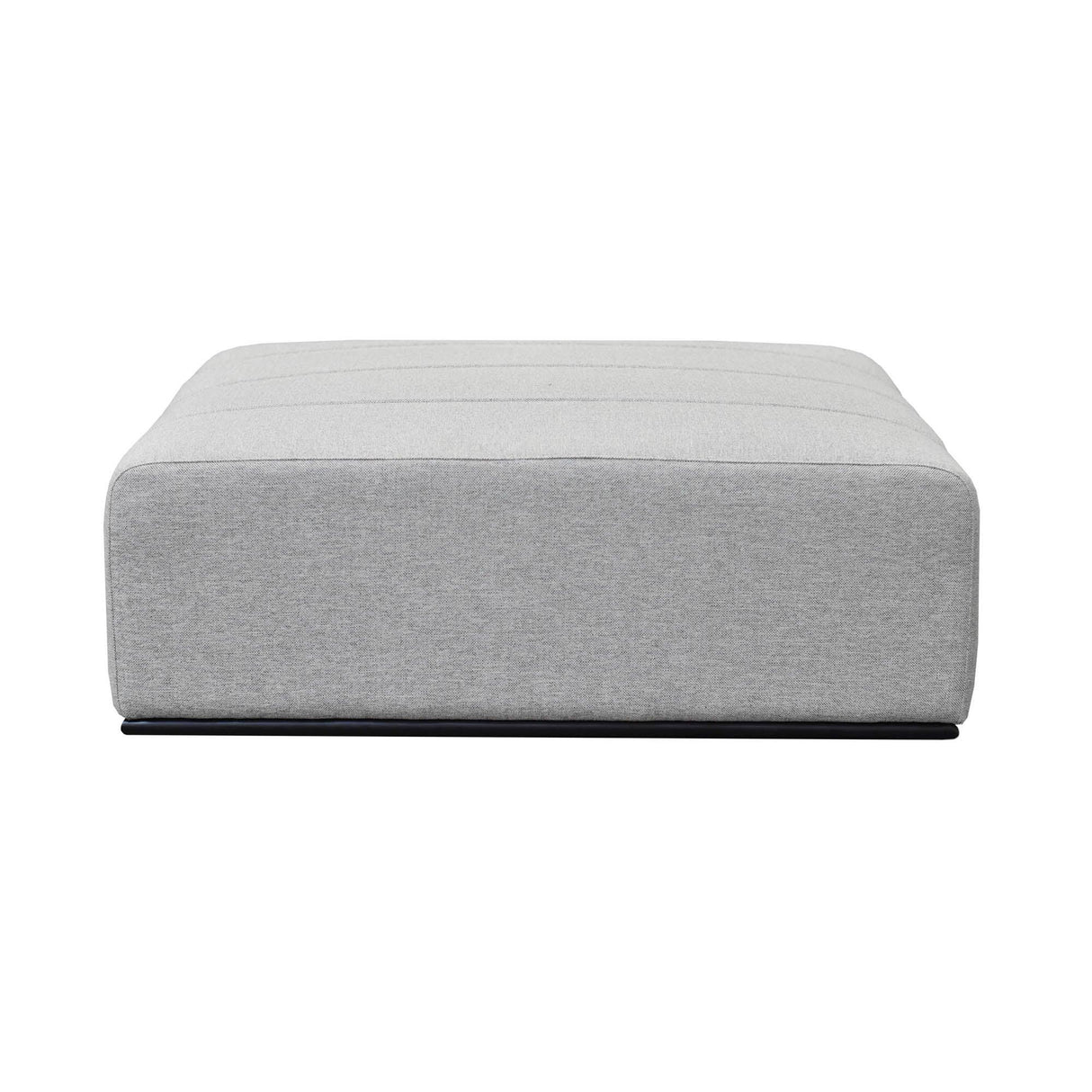 LH Home Sullivan Ottoman - Alba Stone