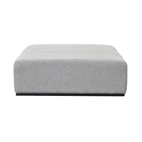LH Home Sullivan Ottoman - Alba Stone