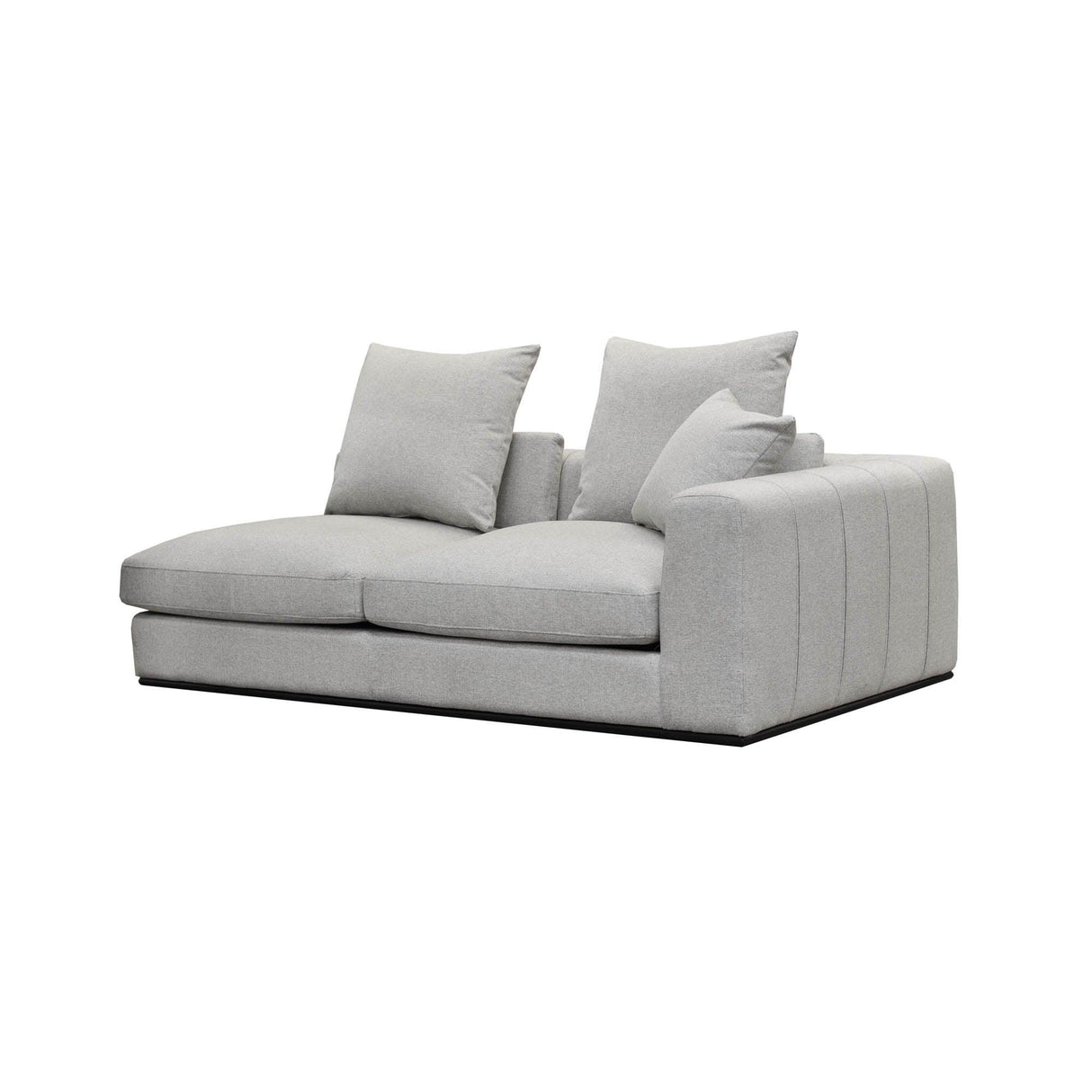 LH Home Sullivan Sectional RHF Sofa - Alba Stone