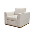 LH Home Anderson Club Chair - Woven Linen