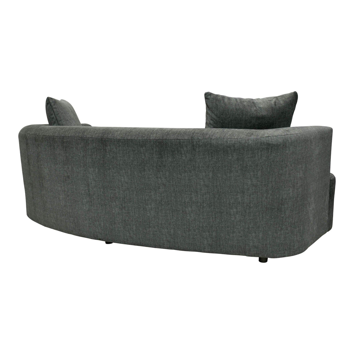 LH Home Isabella Sofa - Polished Pewter