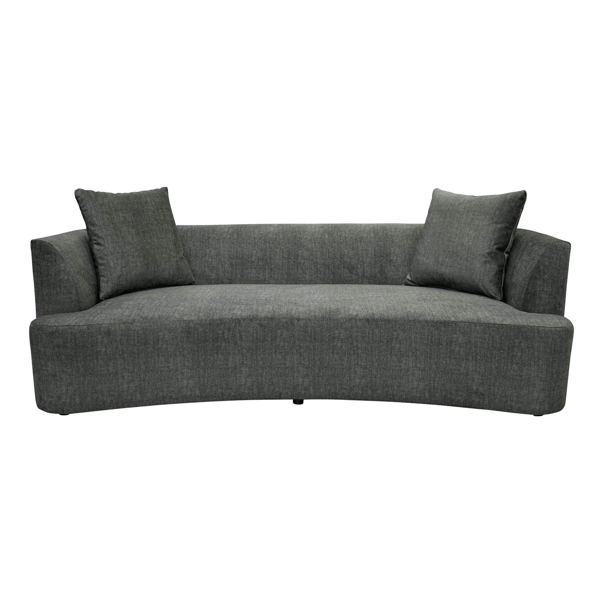 LH Home Isabella Sofa - Polished Pewter