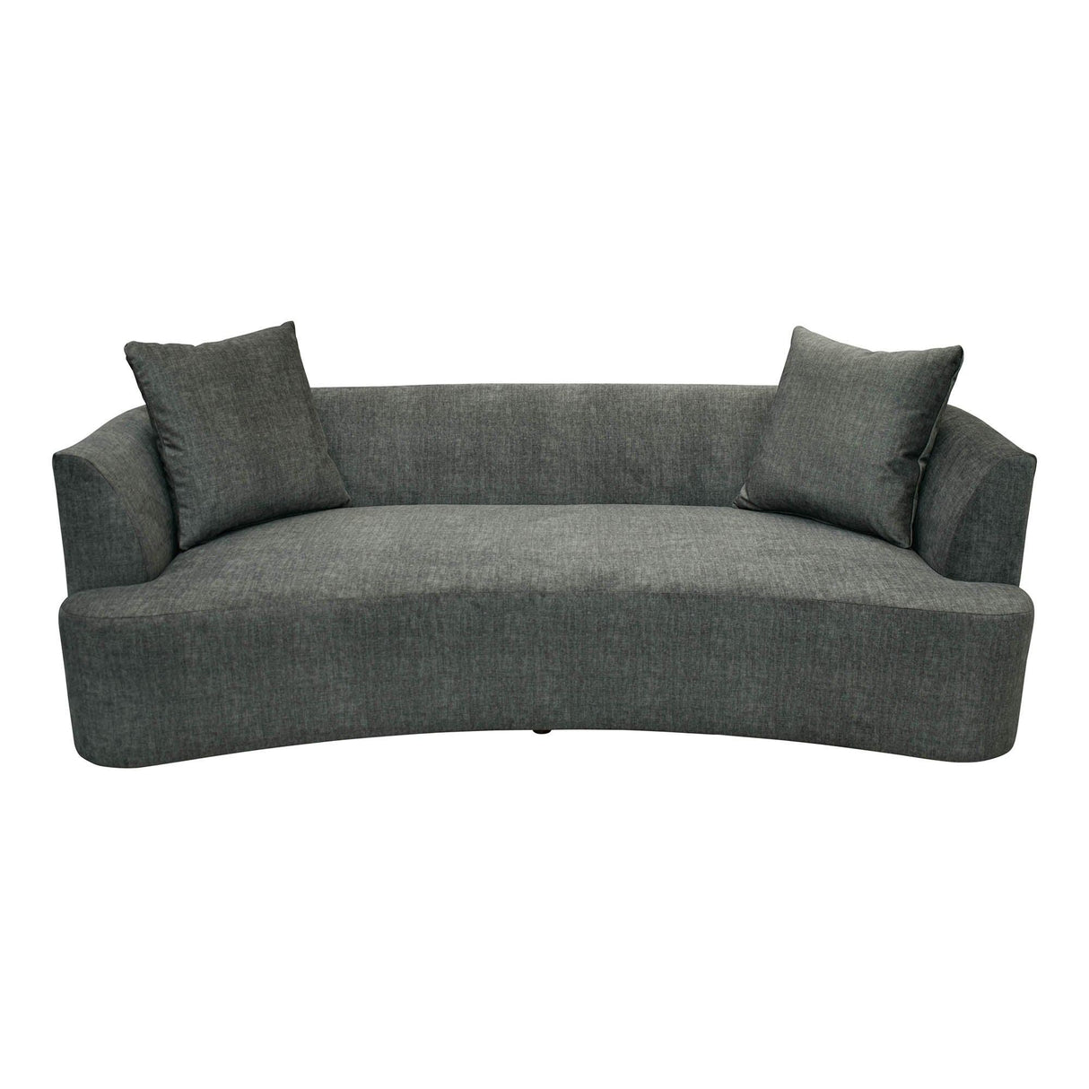 LH Home Isabella Sofa - Polished Pewter