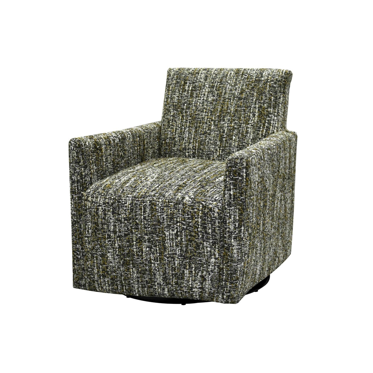 LH Home Riley Swivel Club Chair - Paris Green