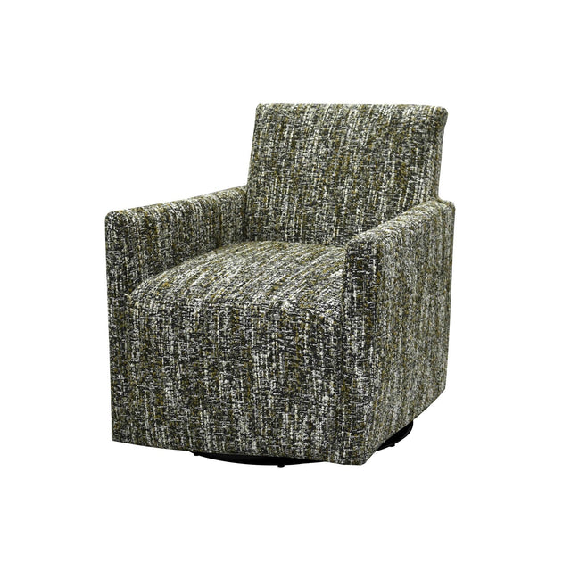LH Home Riley Swivel Club Chair - Paris Green