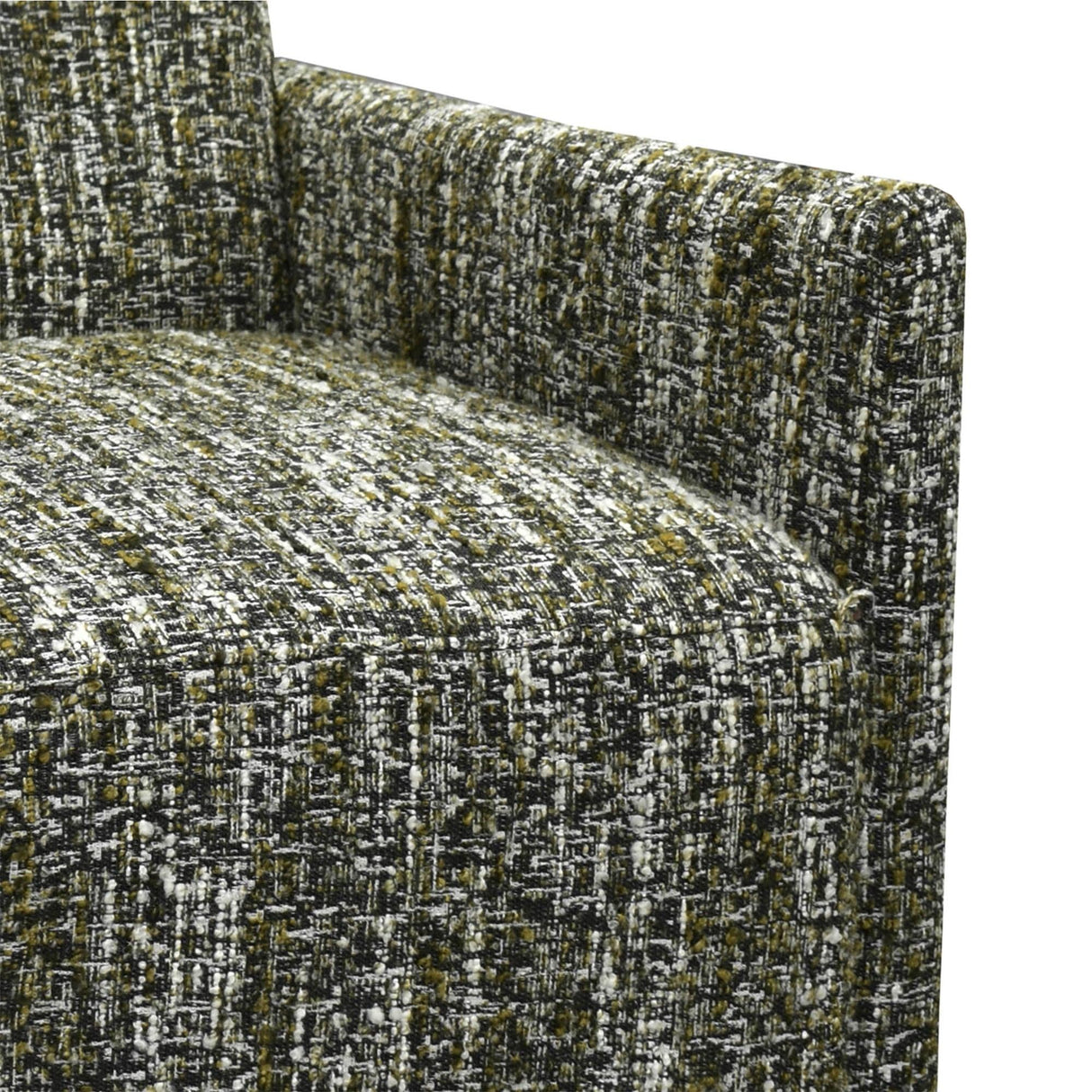 LH Home Riley Swivel Club Chair - Paris Green