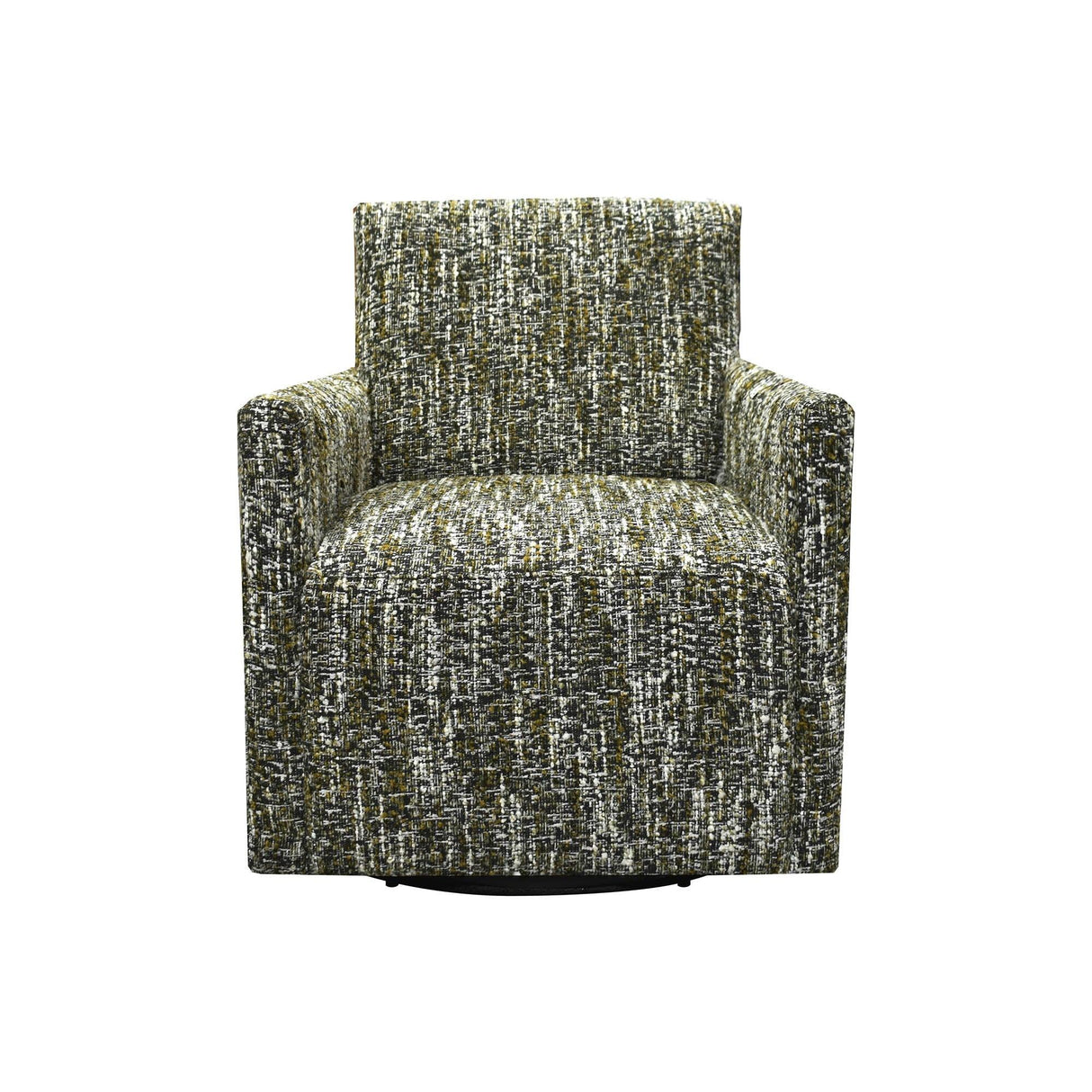 LH Home Riley Swivel Club Chair - Paris Green