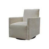 LH Home Riley Swivel Club Chair - Ivory
