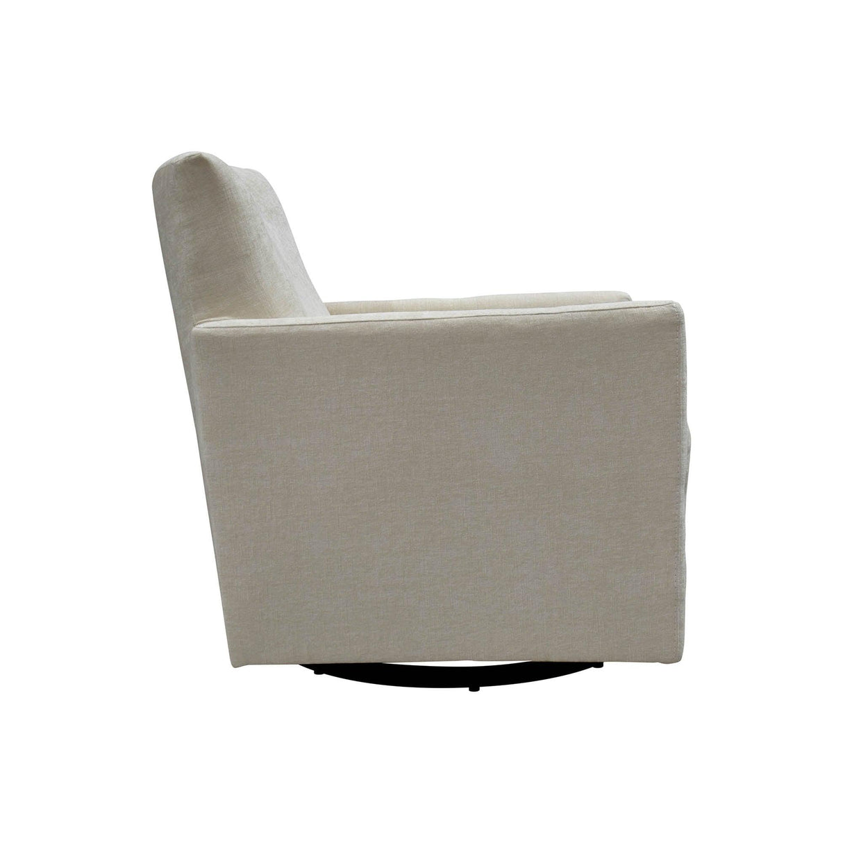 LH Home Riley Swivel Club Chair - Ivory