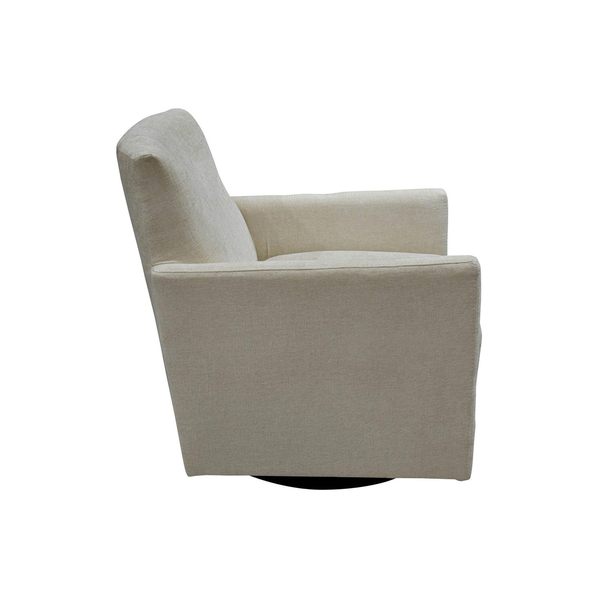 LH Home Riley Swivel Club Chair - Ivory