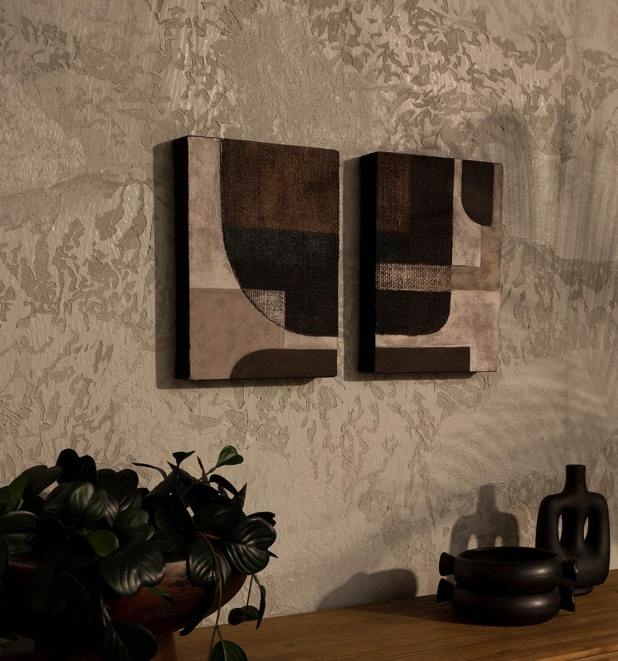 LH Home D-Bodhi Artwork - Devotion - Balancing (Set of 2)