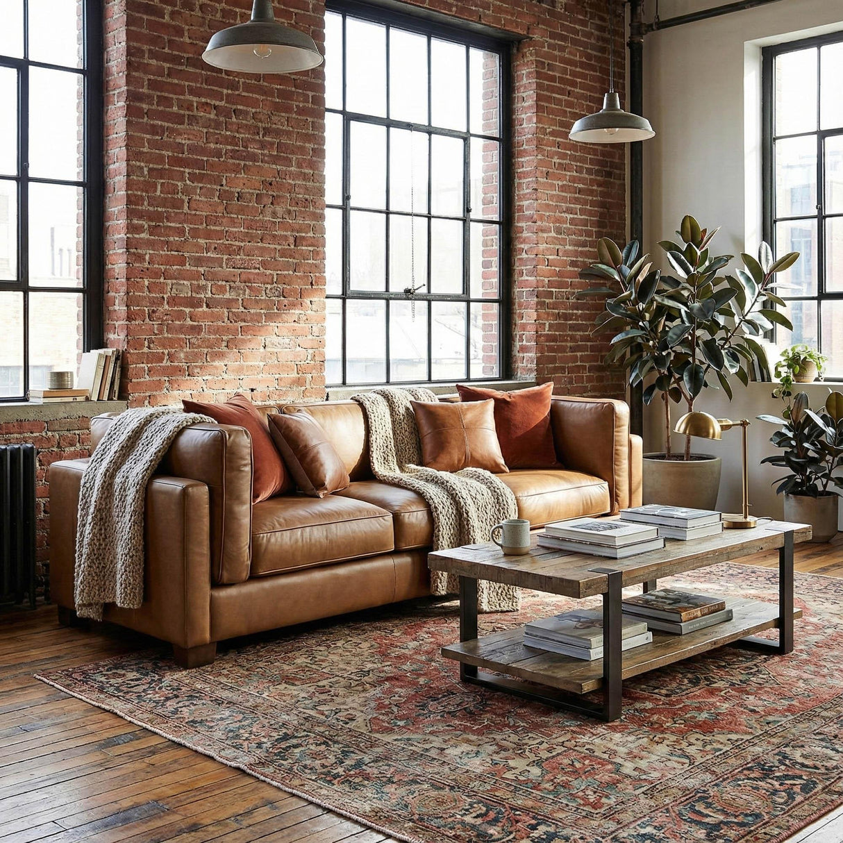 LH Home Den Sofa - Antique Sienna