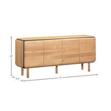 LH Home Distillery 4 Door Sideboard